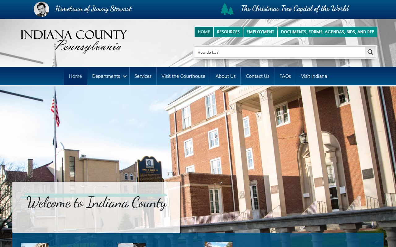 Indiana County Register and Recorder office for death and obituary records