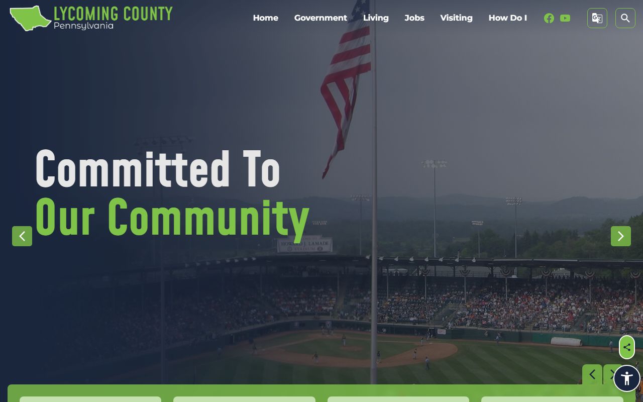 Lycoming County Register and Recorder office for obituary and death records