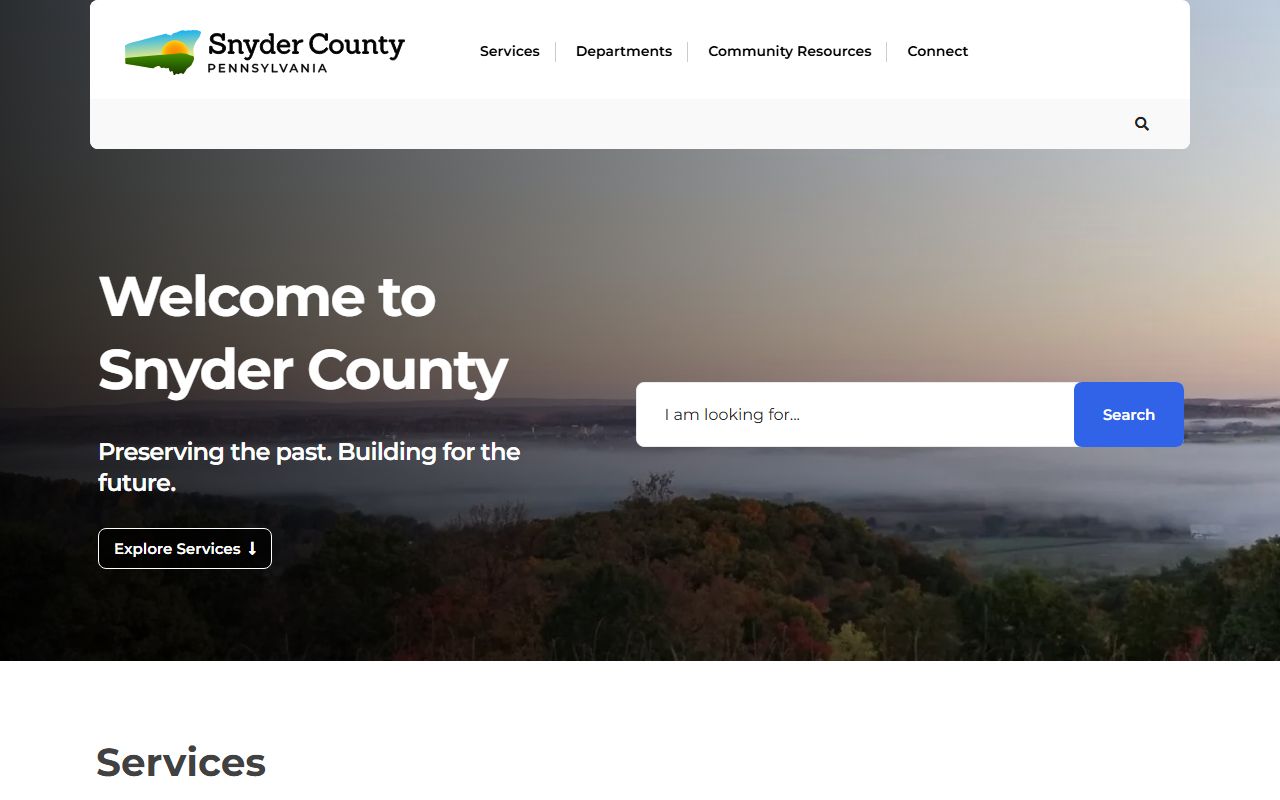 Snyder County Register of Wills courthouse for obituary and death records in Middleburg Pennsylvania